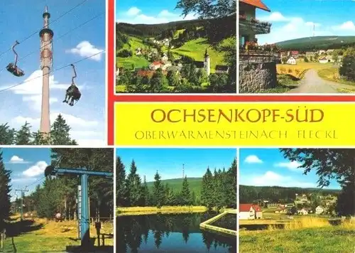 AK, Oberwarmensteinach Fleckl, Ochsenkopf-Süd, um 1993