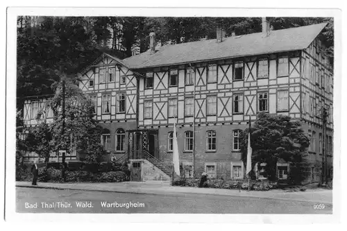 AK, Bad Thal, Thür. Wald, Wartburgheim, 1955