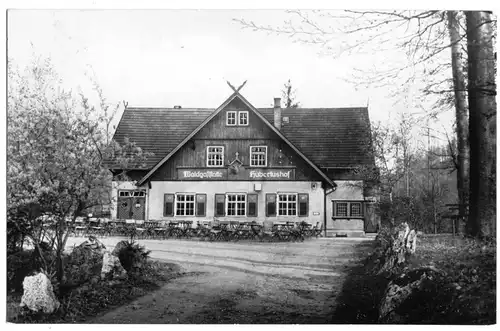 AK, Bad Liebenstein Thür., Waldgastst. Hubertushof 1961