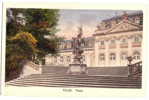 AK, Fulda, Flora, um 1924