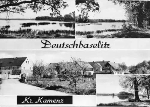 AK, Deutschbaselitz Kr. Kamenz, vier Abb., 1967
