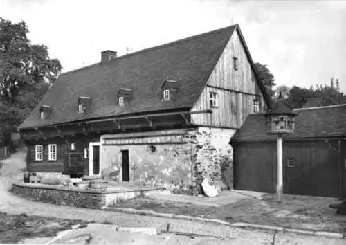 AK, Landwüst Vogtl., Vogtländisches Bauernmuseum, 1972