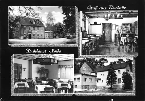 AK, Reudnitz Dahlener Heide, Gasthof Reudnitz, 1967