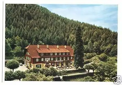 AK, Baden-Baden, Waldhotel Fischkultur, um 1960