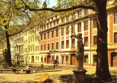 AK, Dresden, Str. der Befreiung, Teilansicht, 1984