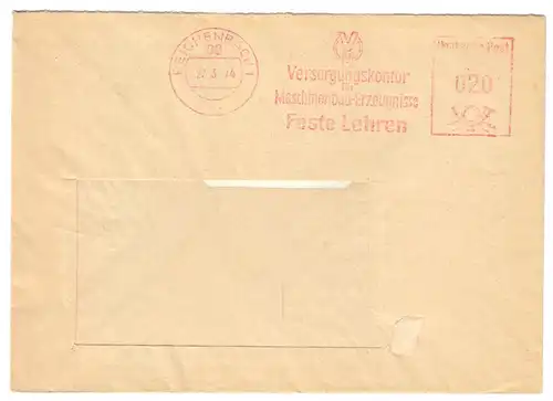 AFS, Versorgungskontor f. Maschinenbau-Erzeugn..., o Reichenbach 1, 98, 27.3.74