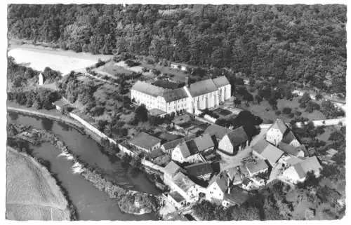 AK, Schönau b. Gemünden am Main, Franziskaner-Minoriten-Kloster, 1964