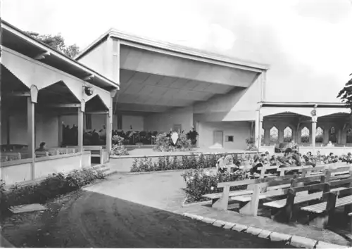 AK, Ostseebad Kühlungsborn, Konzertgarten West, 1968