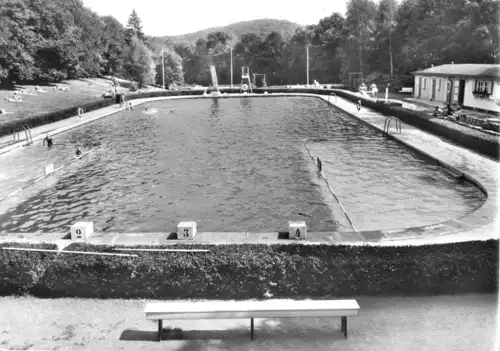 AK, Neustadt Südharz, Waldbad, 1979