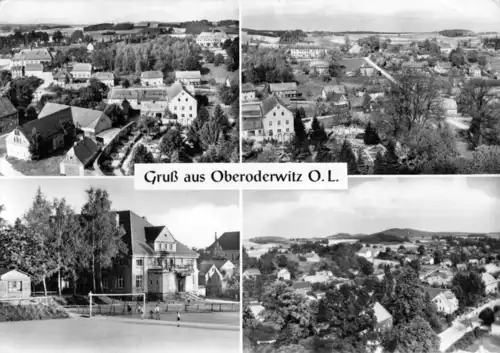 AK, Oberoderwitz O.L., vier Abb., 1966