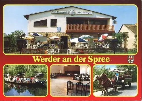 AK, Werder a.d. Spree Kr. Beeskow, Restaurant, ca. 1999