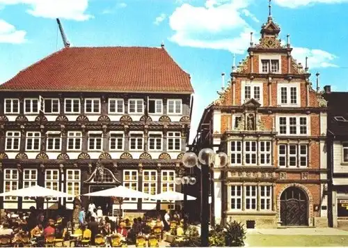AK, Hameln Weser, Stiftsherrenhaus und Museum, um 1980