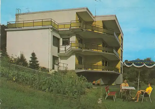 AK, Bad Brückenau, Apartmenthaus Schöppner, 1976