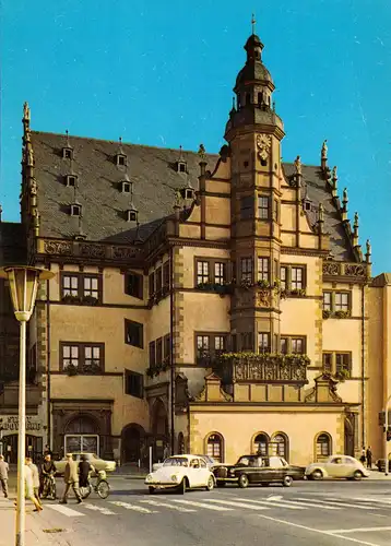 AK, Schweinfurt, Rathaus, um 1979