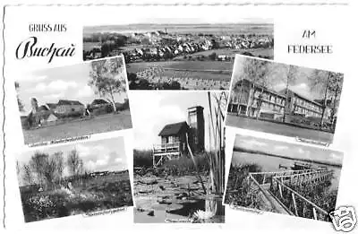 AK, Buchau am Federsee, sechs Abb., 1963