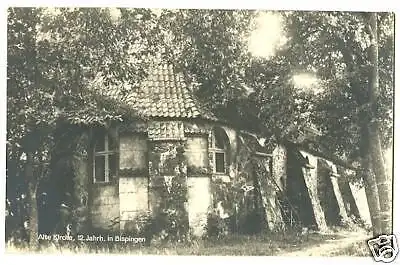 AK, Bispingen, Alte Kirche, Echtfoto, ca. 1930