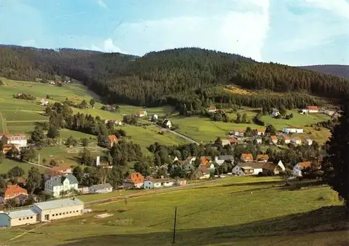 AK, Warmensteinach Fichtelgeb., Teilansicht, 1969