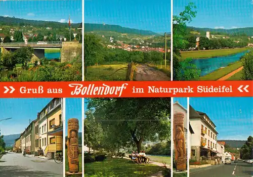 AK, Bollendorf Südeifel, sechs Abb., 1980