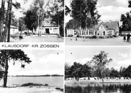 AK, Klausdorf Kr. Zossen, vier Abb., 1976