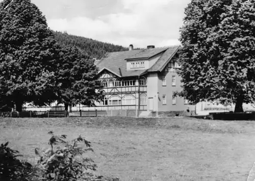 AK, Crawinkel Kr. Arnstadt, FDGB-Heim, 1966