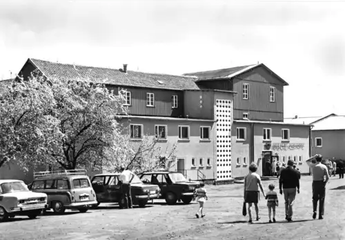 AK, Thale Harz, Berghotel Roßtrappe, 1971