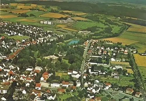 AK, Bad Meinberg, Luftbild, ca. 1982