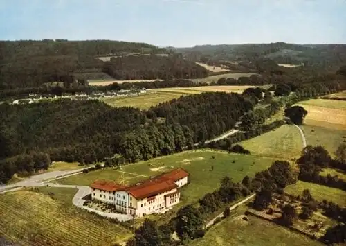 AK, Blomberg, Luftbild, Jugendherberge Feriendorf, 1975