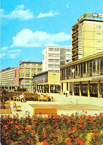 AK, Karl-Marx-Stadt, Chemnitz, Am Rosenhof, 1979