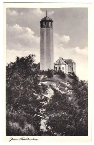 AK, Jena, Fuchsturm, 1952