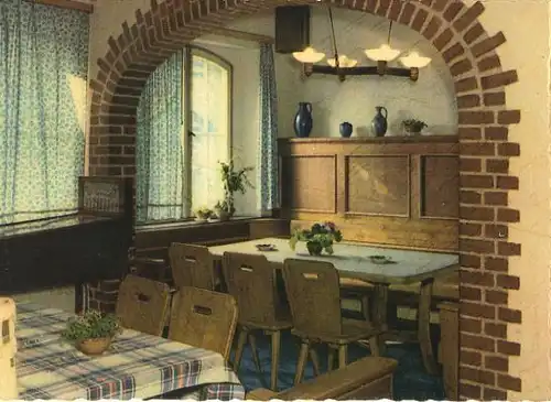 AK, Netzschkau Vogtl., Kuhbergbaude, Gastzimmer, 1960