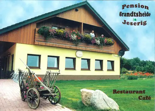 tour. Prospekt, Jeserig Fläming, Pension Brandtsheide, um 1998