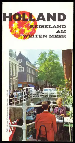 tour. Prospekt, Holland - Reiseland am weiten Meer, um 1965