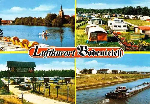 AK, Luftkurort Bodenteich, vier Abb., 1990