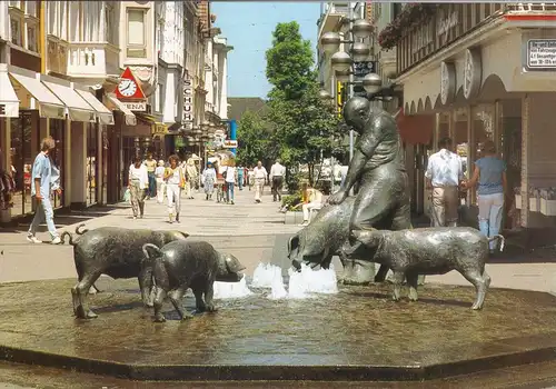 AK, Bad Oeynhausen, Colon-Sültemeyer-Brunnen, 1991