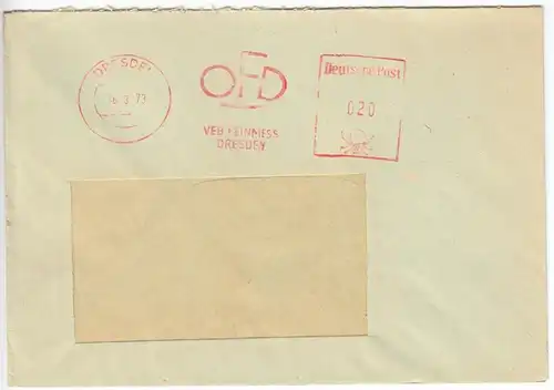 AFS, VEB Feinmess Dresden, o Dresden, 26.3.73