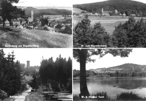 AK, Schönberg am Kapellenberg, vier Abb., 1968
