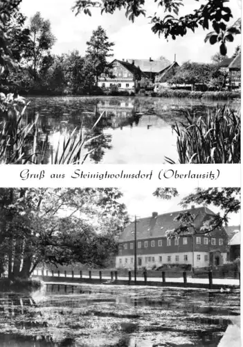 AK, Steinigtwolmsdorf Kr. Bischofswerda, zwei Abb., 1971