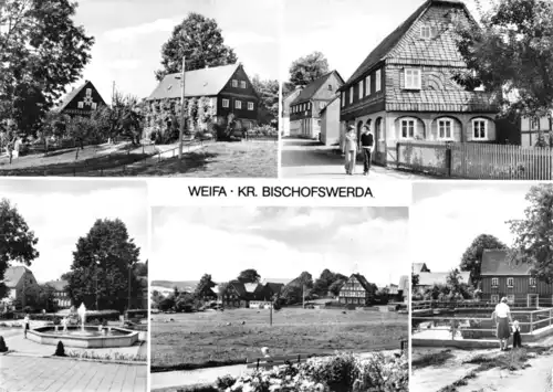 AK, Weifa Kr. Bischofswerda, fünf Abb., 1980