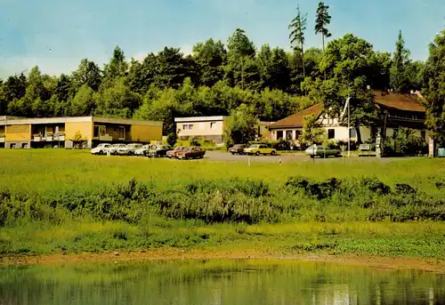 AK, Bad Königshofen, Waldgaststätte "Sambachshof", 1976