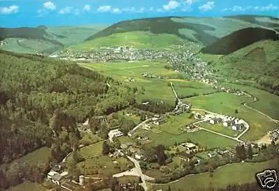 AK, Willingen, OT Strycktal, Luftbild, 1975