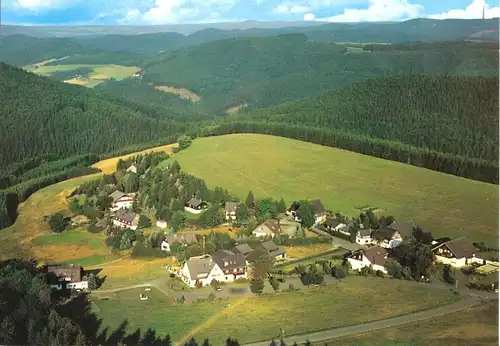 AK, Winterberg, OT Lenneplätze Sauerland, Totale, um 1990
