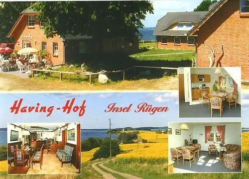 AK, Alt-Reddevitz Rügen, "Having-Hof", ca. 1998