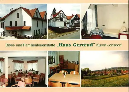 AK, Kurort Jonsdorf, Haus Gertrud, 2000