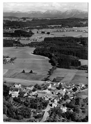 AK, Wigratzbad Kr. Lindau Bodensee, Luftbildansicht, 1967