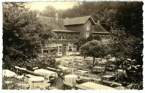 AK, Blankenburg Harz, Hotel Waldfrieden, 1968