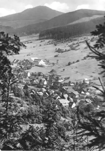 AK, Kurort Oberschönau, Teilansicht, 1965