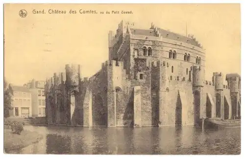AK, Gand, Gent, Château des Comtes, 1917