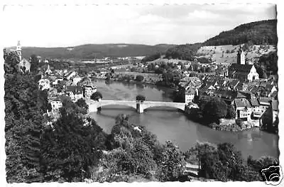 AK, Laufenburg Hochrhein, Teilansicht, 1958