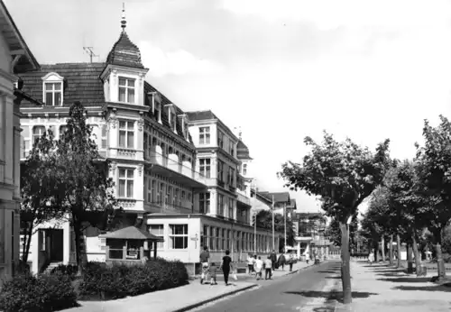 AK, Seebad Ahlbeck auf Usedom, FDGB-Erholungsheim "Bernhard Göring", 1973