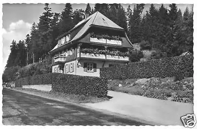 AK, Seebrugg am Schluchsee, Haus Dertinger, 1965